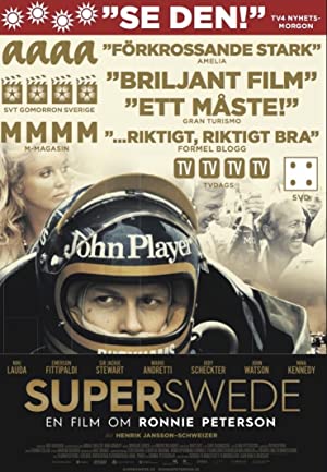Omslagsbild till Superswede: En film om Ronnie Peterson