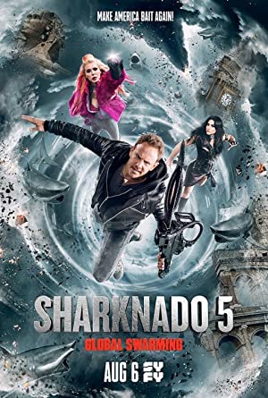 Omslagsbild till Sharknado 5: Global Swarming