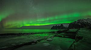 Omslagsbild till Aurora Borealis: En Helaften Under Nordlyset
