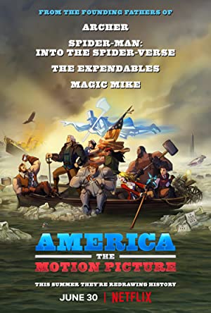 Omslagsbild till America: The Motion Picture