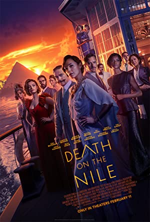 Omslagsbild till Death on the Nile