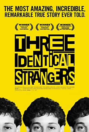 Omslagsbild till Three Identical Strangers