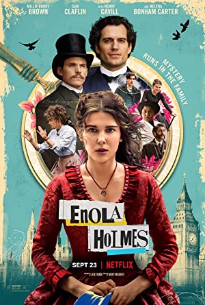 Omslagsbild till Enola Holmes