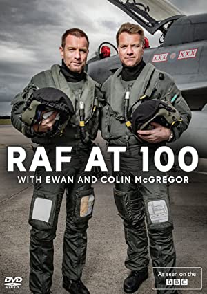 Omslagsbild till RAF at 100 with Ewan and Colin McGregor