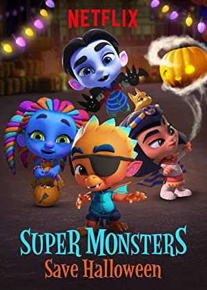 Omslagsbild till Super Monsters Save Halloween