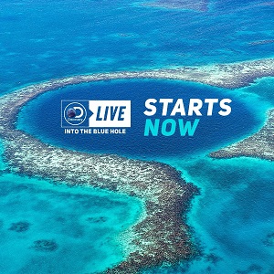 Omslagsbild till Discovery Live: Into The Blue Hole